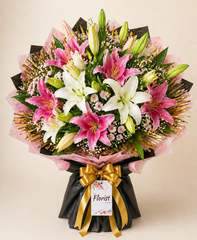Blush Royale Lily Bouquet