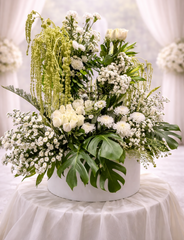 Ivory Cascade Arrangement