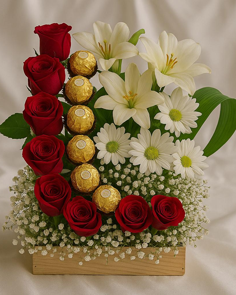 Ferrero Rose Garden Box