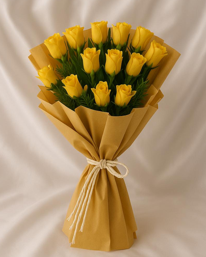 Yellow Rose Bouquet