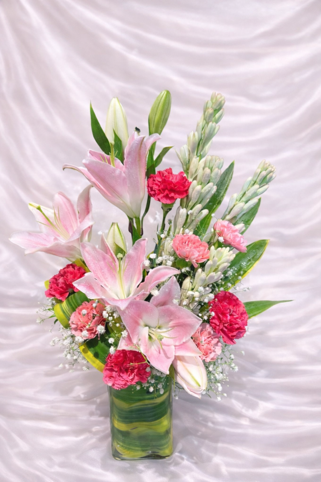 Pink Radiance Vase Arrangement