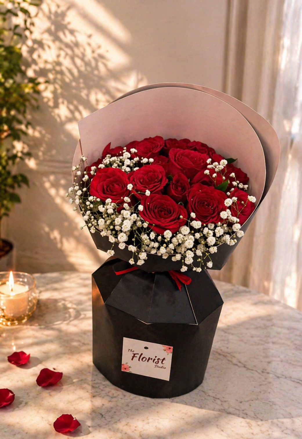 Velvet Crimson Elegance
