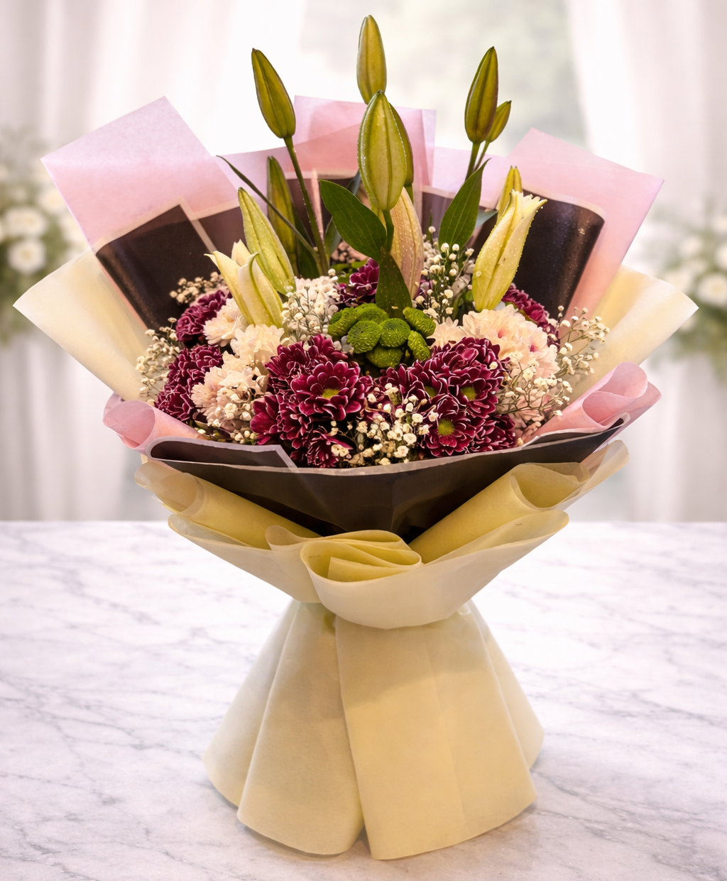 Pastel Harmony Luxe Bouquet
