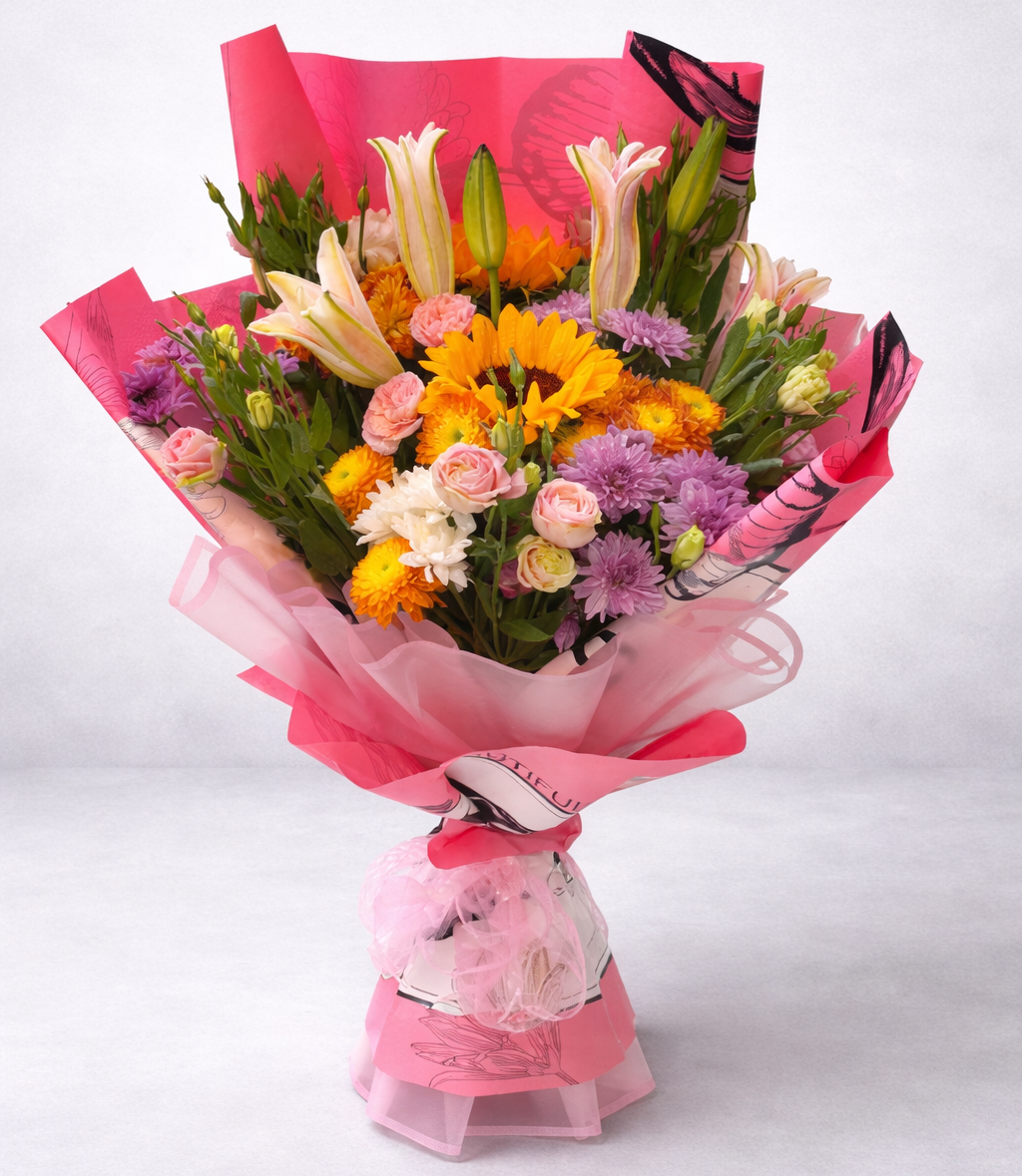 Blush Sunshine Bouquet