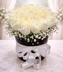 Ivory Elegance Bloom Box