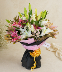 Blush Royale Lily Bouquet